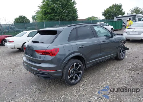 2025 Audi Q3 Premium 45 Tfsi S Line Quattro Tiptronic from USA, damaged, VIN WA1EECF39S1049411
